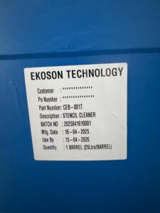 EKOSON SOLVENT PRODUCTS
